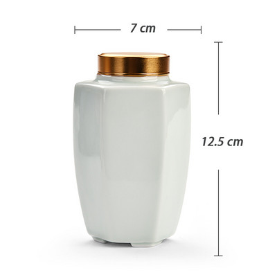 Komemorativne prizmatične urne Pogrebne urne za ljudski pepeo Urne za kućne ljubimce, mačke, pse, Keramičke urne, kutije za pogrebe, Urna za pepeo za odrasle