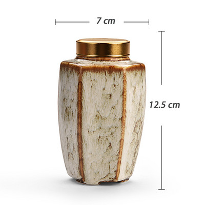 Komemorativne prizmatične urne Pogrebne urne za ljudski pepeo Urne za kućne ljubimce, mačke, pse, Keramičke urne, kutije za pogrebe, Urna za pepeo za odrasle