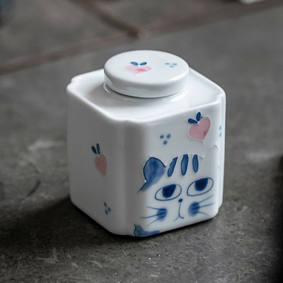 1kom urna za mačke, urna za kućne ljubimce, vrhunski spremnik za pepeo, pogodan za pohranjivanje mačjih suvenira nakon smrti