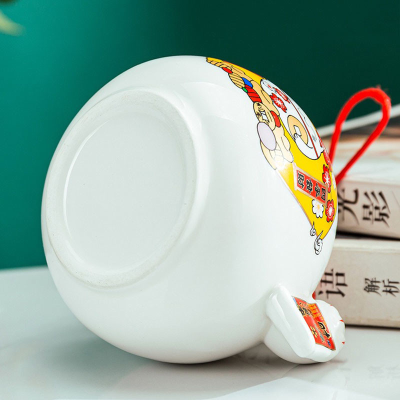 Urna u obliku mačke u kineskom stilu za mačji pepeo Komemorativni darovi za kućne ljubimce Urna za pepeo Spomenici Pogrebna urna za ljudski pepeo Mačja urna