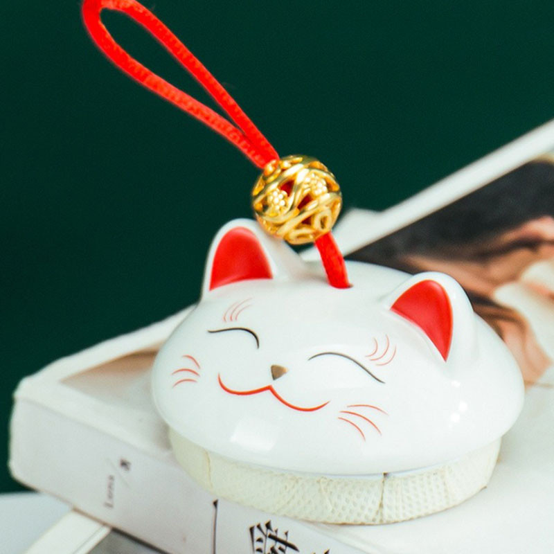 Urna u obliku mačke u kineskom stilu za mačji pepeo Komemorativni darovi za kućne ljubimce Urna za pepeo Spomenici Pogrebna urna za ljudski pepeo Mačja urna