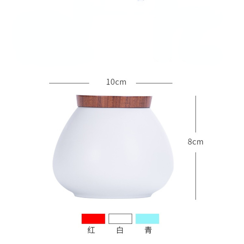 Usta u tri boje, veliki trbuh, jednobojna keramička urna za kućne ljubimce, posuda za prikupljanje kostiju, suvenir