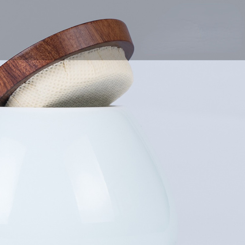 Usta u tri boje, veliki trbuh, jednobojna keramička urna za kućne ljubimce, posuda za prikupljanje kostiju, suvenir