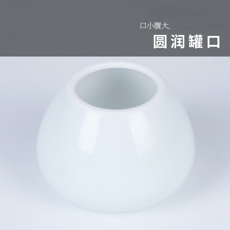 Usta u tri boje, veliki trbuh, jednobojna keramička urna za kućne ljubimce, posuda za prikupljanje kostiju, suvenir