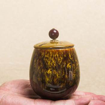 Ceramics Ashes Urn Holder Pet Memorial Funeral Ashes Jar Urn for Human Cremation Keepsake Pal Casket Seal Storage