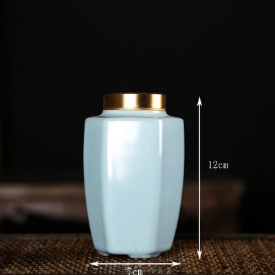 Velike urne za ljudski pepeo Pogrebna keramika Urne za kućne ljubimce Držač za pepeo Zapečaćeni Kremiranje Uspomena za odrasle Spomen suveniri Poklon