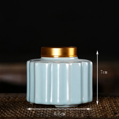 Velike urne za ljudski pepeo Pogrebna keramika Urne za kućne ljubimce Držač za pepeo Zapečaćeni Kremiranje Uspomena za odrasle Spomen suveniri Poklon