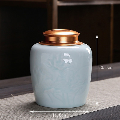 Velike urne za ljudski pepeo Pogrebna keramika Urne za kućne ljubimce Držač za pepeo Zapečaćeni Kremiranje Uspomena za odrasle Spomen suveniri Poklon