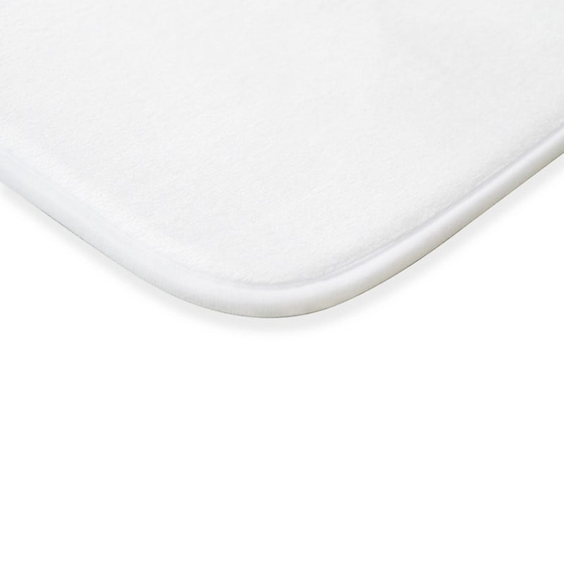 Zeegle Set prostirki za kupaonicu od 3 komada, mekana flanelska prostirka za noge, prostirka za postolje za WC školjku, protuklizna prostirka za kupaonicu, set vodoupijajućih navlaka za WC sjedalo