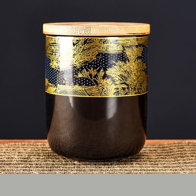 Urna za kućne ljubimce Urna za mačke Urna za psa Urna za kremiranje ljudi urna za pohranu pepela keramička posuda s crnom glazurom Lijes za životinje potrepštine za vodozemce