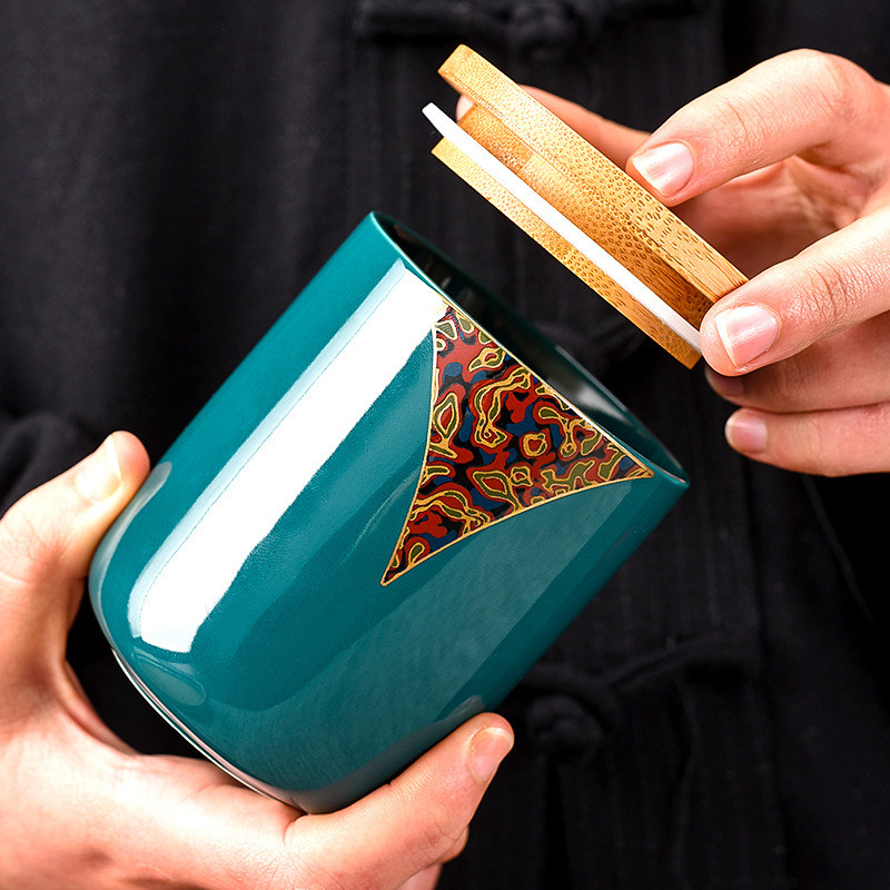 Urna za kućne ljubimce Urna za mačke Urna za psa Urna za kremiranje ljudi urna za pohranu pepela keramička posuda s crnom glazurom Lijes za životinje potrepštine za vodozemce