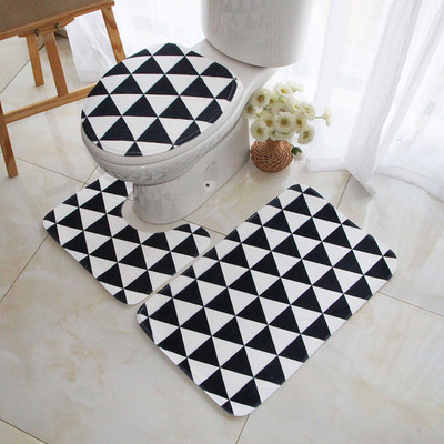 Kupaonske prostirke Protuklizna kupaonska prostirka WC prostirke Kućni dekor Tepih za kupaonicu Upijajući mekani toaletni jastučić za noge Kupaonski tepih prostirka