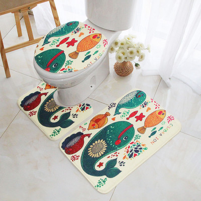 Kupaonske prostirke Protuklizna kupaonska prostirka WC prostirke Kućni dekor Tepih za kupaonicu Upijajući mekani toaletni jastučić za noge Kupaonski tepih prostirka
