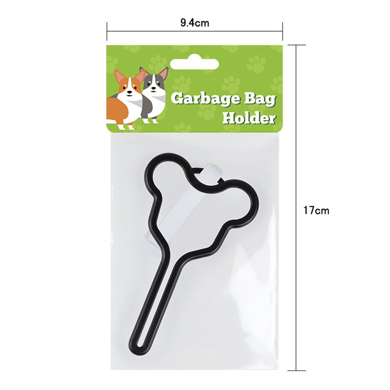 Držač vrećice za pseći izmet, nosač za povodac za držač za vrećicu za otpad, dodatak za šetanje pasa, držač za vrećicu za otpad bez ruku, držač za povodac