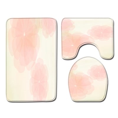 Zeegle šareni set prostirki za kupaonicu WC sjedalo Covet Moderna prostirka za pod kupaonice Tepih za tuširanje Tepih za hodnik