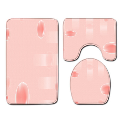 Zeegle šareni set prostirki za kupaonicu WC sjedalo Covet Moderna prostirka za pod kupaonice Tepih za tuširanje Tepih za hodnik