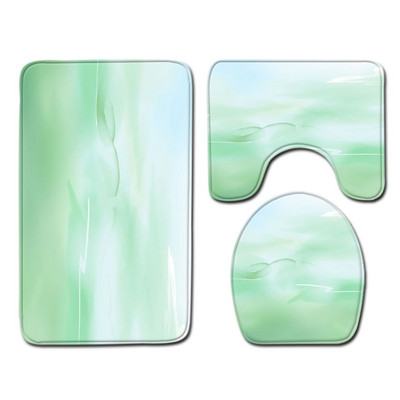 Zeegle šareni set prostirki za kupaonicu WC sjedalo Covet Moderna prostirka za pod kupaonice Tepih za tuširanje Tepih za hodnik