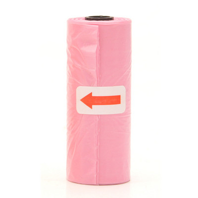 1 rola od 15 komada vrećica za pseći izmet, dozator, sakupljač, vreća za smeće, štene, mačka, vrećica za izmet, mala rola, oprema za kućne ljubimce za čišćenje na otvorenom