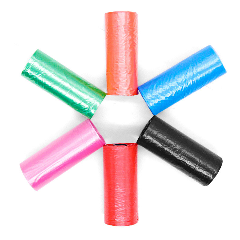 1 rola od 15 komada vrećica za pseći izmet, dozator, sakupljač, vreća za smeće, štene, mačka, vrećica za izmet, mala rola, oprema za kućne ljubimce za čišćenje na otvorenom