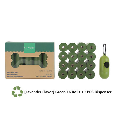 Vrećica za izmet kućnih ljubimaca Jednokratna vrećica za pseći izmet Vrećica za izmet s kopčom za remen i dozatorom vrećice za kosti Biorazgradiva Epi ekološki prihvatljiva