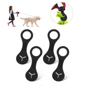 2 kom Držač vrećice za pseću kakicu Povodac Vrećica za otpad Nosač Konop za vuču Dozator Hands-free Stezaljka Pribor za čišćenje kućnih ljubimaca Pribor