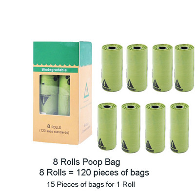 MySudui Rolls Biorazgradive vrećice za izmet pasa kućnih ljubimaca Vreća za smeće pogodna za zemlju Nepropusna Vreće za smeće za pseći otpad Čišćenje na otvorenom