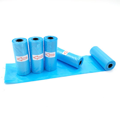 120 rola čista crna vreća za pseći izmet 15 vreća/rola velike vreće za mačji otpad Doggie Outdoor Home Clean Refill Vreća za smeće Potrepštine za kućne ljubimce