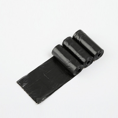 120 rola čista crna vreća za pseći izmet 15 vreća/rola velike vreće za mačji otpad Doggie Outdoor Home Clean Refill Vreća za smeće Potrepštine za kućne ljubimce
