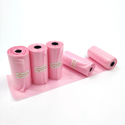 120 rola čista crna vreća za pseći izmet 15 vreća/rola velike vreće za mačji otpad Doggie Outdoor Home Clean Refill Vreća za smeće Potrepštine za kućne ljubimce