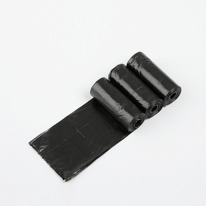 120 rola čista crna vreća za pseći izmet 15 vreća/rola velike vreće za mačji otpad Doggie Outdoor Home Clean Refill Vreća za smeće Potrepštine za kućne ljubimce