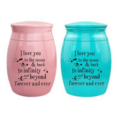 Urna za male kućne ljubimce Urne za kremiranje kućnih ljubimaca Vodootporne i bez curenja Urna za pseći pepeo za mačke, pse Urna za uspomene na ljubimce Memorijalni darovi za