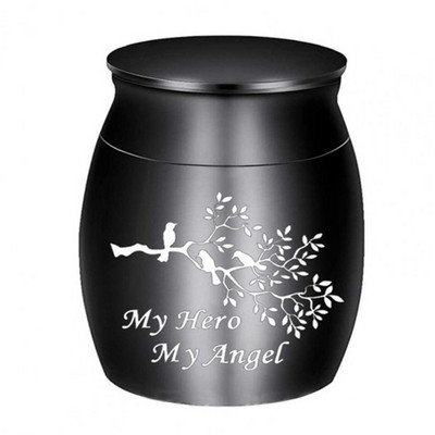 Atraktivna urna za pepeo za kućne ljubimce Glatka površina Staklenka za pepeo za kućne ljubimce Metalna posuda za pepeo za kućne ljubimce Kompaktan prijenosni kovčeg za pepeo za kućne ljubimce