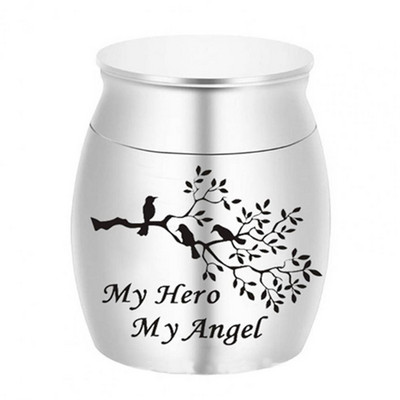 Atraktivna urna za pepeo za kućne ljubimce Glatka površina Staklenka za pepeo za kućne ljubimce Metalna posuda za pepeo za kućne ljubimce Kompaktan prijenosni kovčeg za pepeo za kućne ljubimce