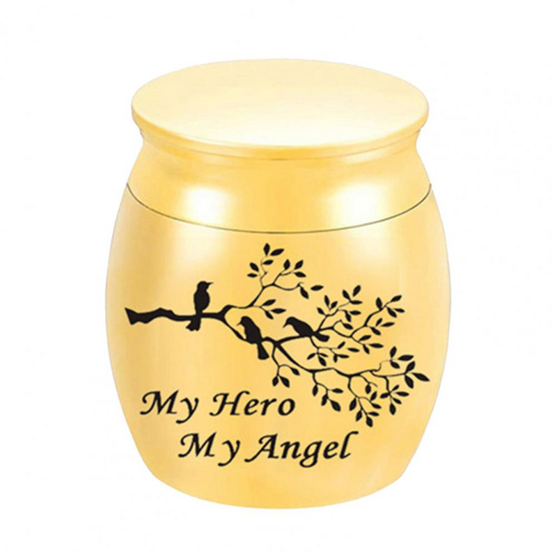 Atraktivna urna za pepeo za kućne ljubimce Glatka površina Staklenka za pepeo za kućne ljubimce Metalna posuda za pepeo za kućne ljubimce Kompaktan prijenosni kovčeg za pepeo za kućne ljubimce