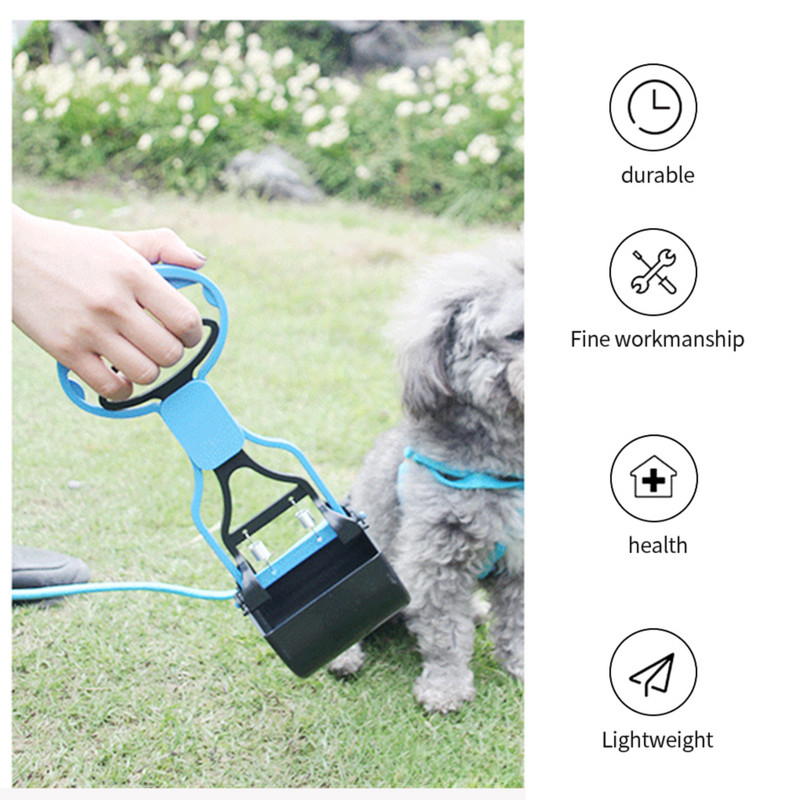 Ručna prijenosna lopatica za kućne ljubimce Skupljač životinjskog izmeta Prijenosni odstranjivač izmeta Skupljač zahodskog otpada Alat za čišćenje u šetnji pasa