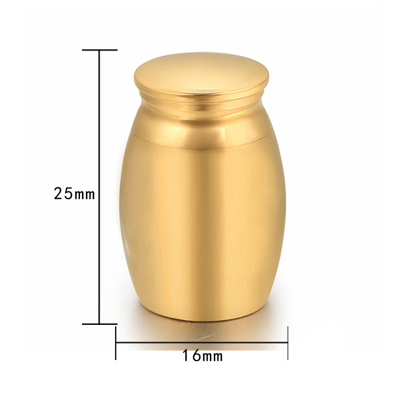 Gravējamās mini kremācijas urnas mājdzīvnieku kaķu sunim / cilvēka pelnu zārks bēres Mīlestības zaudējums Nerūsējošā tērauda kremēšanas urnas burka