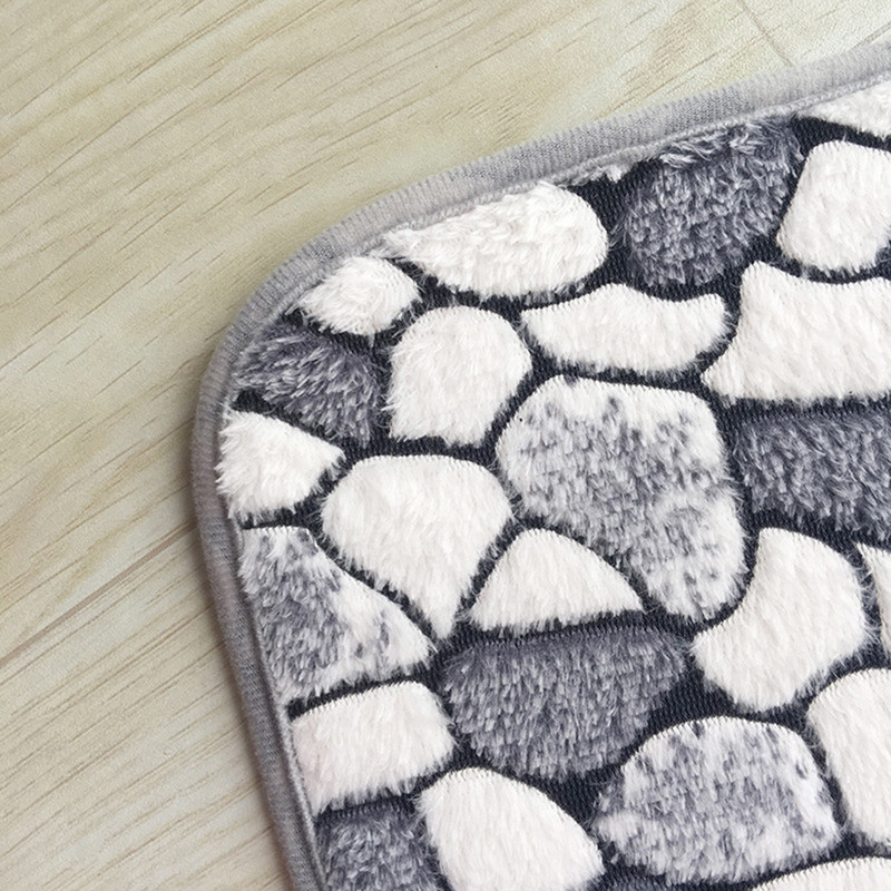 3-daļīgs vannas istabas neslīdošs bruģakmens paklājs paklājs paklājs vannas istabas neslīdošs absorbējošs sēdekļa pārvalks mājas dekors tualetes spilvens 2021