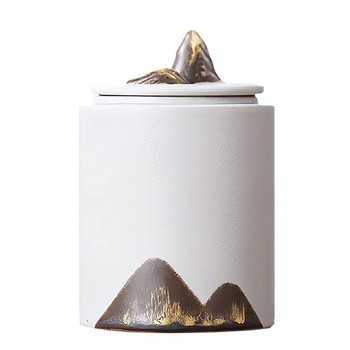 Μαύρο μικρό αναμνηστικό δοχείο για στάχτες κατοικίδιων - Lovely Sharing Ceramic Small Urn, Honor Your Loved One Lost - Qnty 1