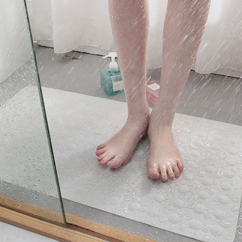 1 τμχ Λαστιχένιο αντιολισθητικό χαλάκι μπάνιου Αντιολισθητικό χαλάκι μπάνιου ντους Μαλακό μεγάλο αντιολισθητικό στρώμα με βεντούζα φορητό χαλάκι μπάνιου