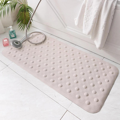 1 gab Gumijas vannas istabas pretslīdēšanas paklājiņš drošības dušas neslīdošs vannas paklājiņš mīksts liels, neslīdošs paklājiņš ar piesūcekni Pārnēsājams vannas paklājiņš