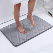 Prostirka za kupanje od memorijske pjene Protuklizni tepih za tuširanje Mekana podloga za noge Ukrasna zaštita za pod Upijajuća kupaonska prostirka za brzo sušenje