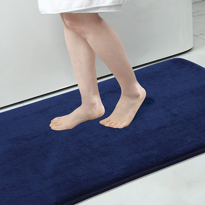 Prostirka za kupanje od memorijske pjene Protuklizni tepih za tuširanje Mekana podloga za noge Ukrasna zaštita za pod Upijajuća kupaonska prostirka za brzo sušenje