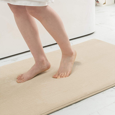 Prostirka za kupanje od memorijske pjene Protuklizni tepih za tuširanje Mekana podloga za noge Ukrasna zaštita za pod Upijajuća kupaonska prostirka za brzo sušenje