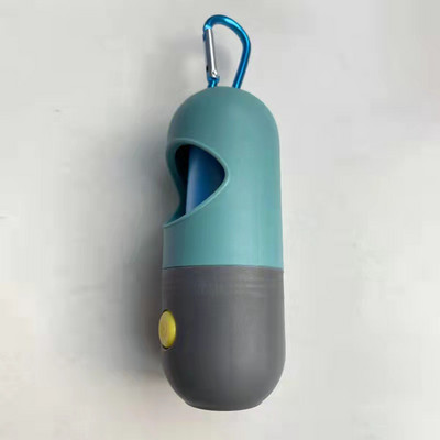 Prijenosni raspršivač vrećica za pse Led svjetlo Set razgradivih vrećica za izmet Vreća za pseći otpad Hodder Carrier Trash Kućni ljubimci Čisti alati