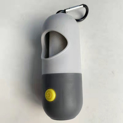 Prijenosni raspršivač vrećica za pse Led svjetlo Set razgradivih vrećica za izmet Vreća za pseći otpad Hodder Carrier Trash Kućni ljubimci Čisti alati