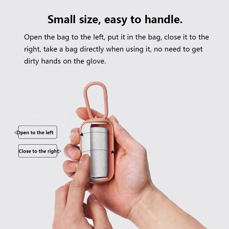 Dozator vrećice za izmet kućnih ljubimaca-Ekološka vrećica za izmet kućnih ljubimaca-Vreće za smeće za pse Nosač-Potrepštine za kućne ljubimce Vrećica za prikupljanje izmeta