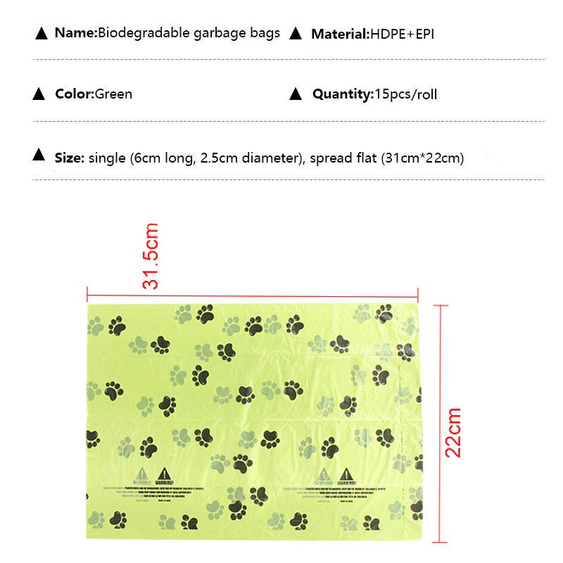 Dozator vrećice za izmet kućnih ljubimaca-Ekološka vrećica za izmet kućnih ljubimaca-Vreće za smeće za pse Nosač-Potrepštine za kućne ljubimce Vrećica za prikupljanje izmeta