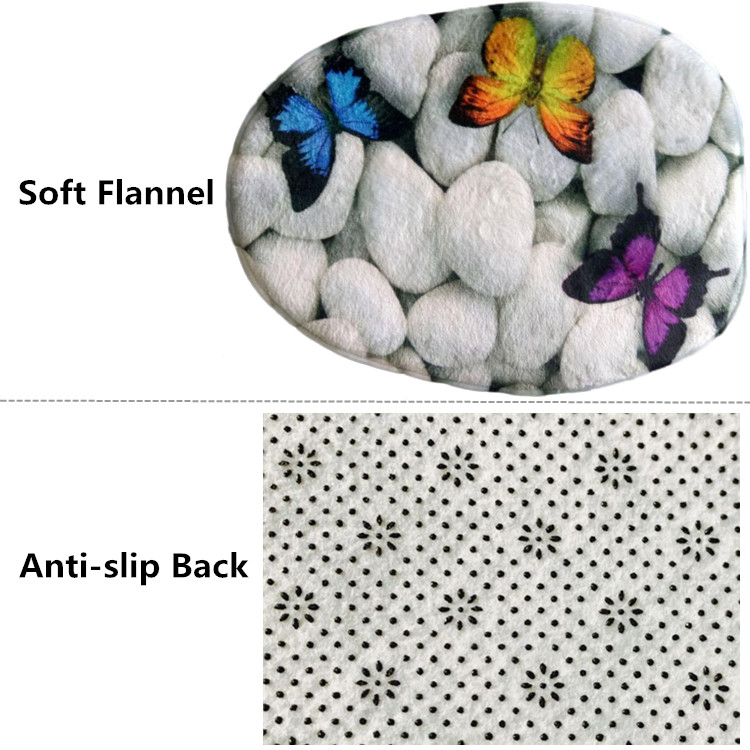 Crno-bijeli grčki ključ Set prostirki za kupaonicu Elegantni meandar Rubni tepih za kupaonicu za WC Tepih Pribor za kadu Uređenje doma