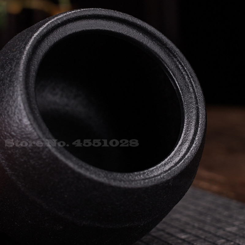 Crni keramički kovčeg Memorijalni spremnik Pas Čvrsto zatvorena urna Sklonište za grobnicu mačaka Staklenka za čuvanje pepela Uspomena za kućne ljubimce Proizvod za kremiranje