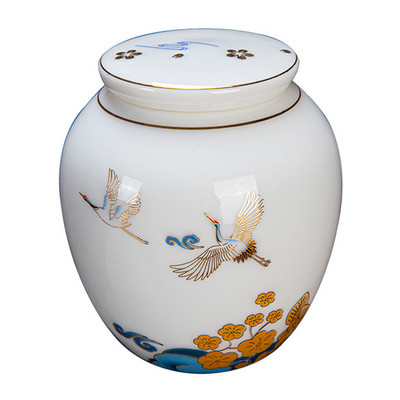 MySudui Spomen urna za kućne ljubimce Keramička mali kućni ljubimac preminuo Kremiranje Otporan na vlagu Spomenik mačkama i psima Zapečaćena vrhunska gravura na urnama